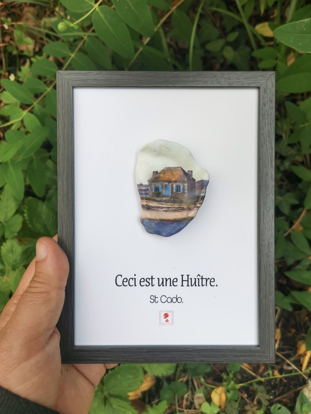 13x18 : Ceci est une huitre "Saont-Cado"