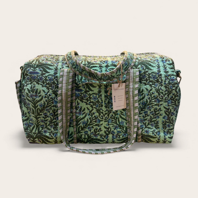 Green Autumnal Duffle Bag