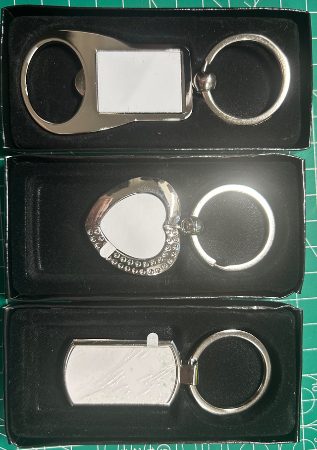 Personalised key rings 
