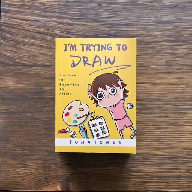 Comic book: I'M TRYING TO DRAW