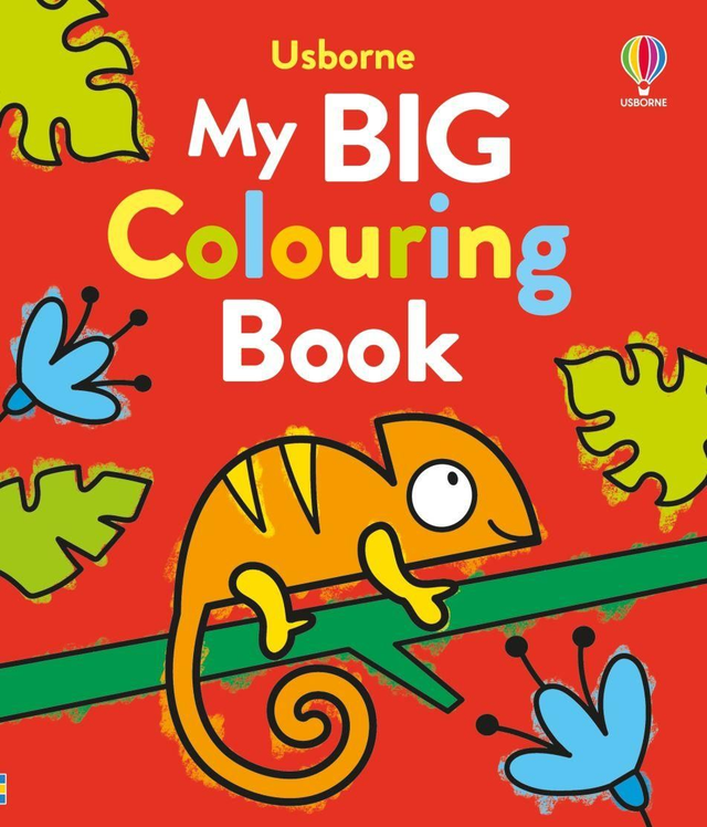 (AGE 3+) My Big Coloring Book