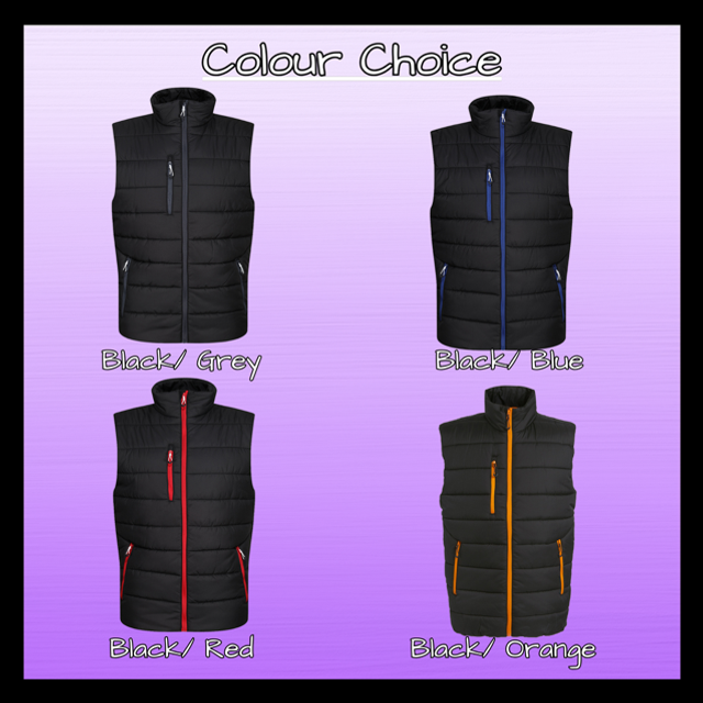 Custom printed Bodywarmer