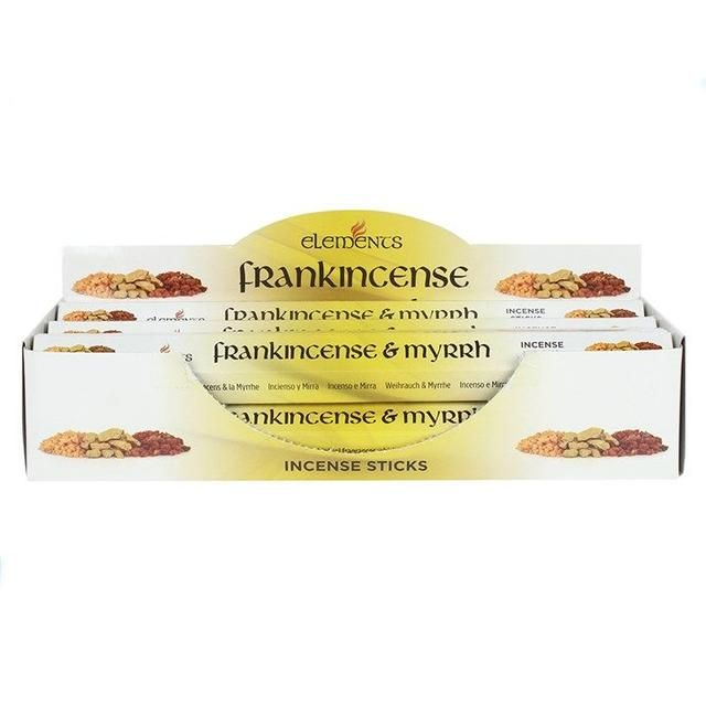 Elements Frankincense And Myrrh Incense Sticks Box Of 20