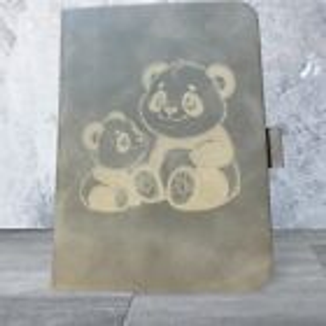 A7 Lined Notebook - Pandas