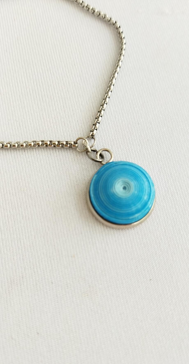 Bracelet bleu turquoise 