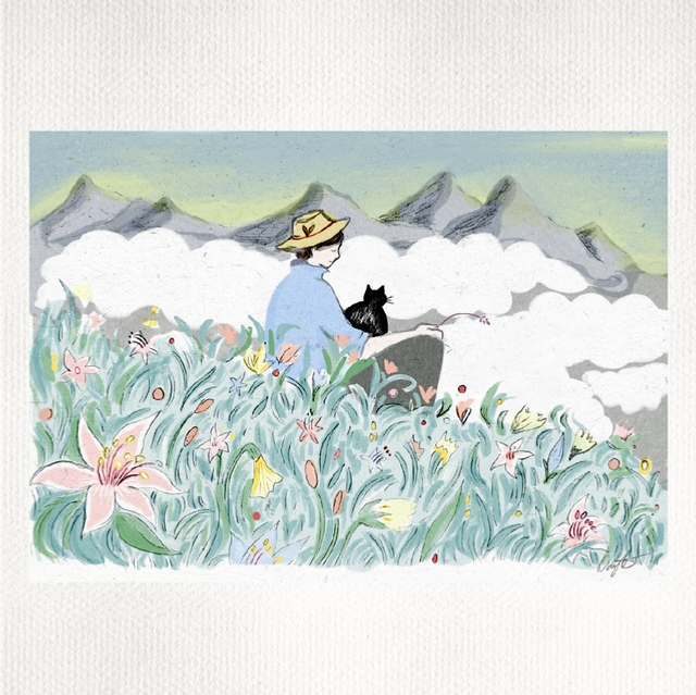 Klajokliai iliustracija - Wanderers Print