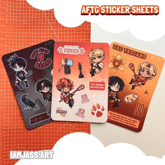 AFTG Arkusze Naklejek