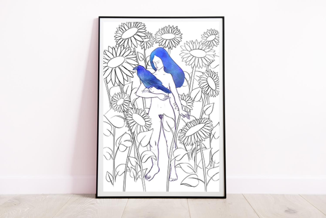 LE CORBEAU BLEU 
