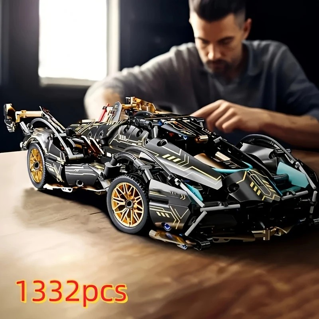 Limited Edition Super Sports Car Model Kit 1332pcs 