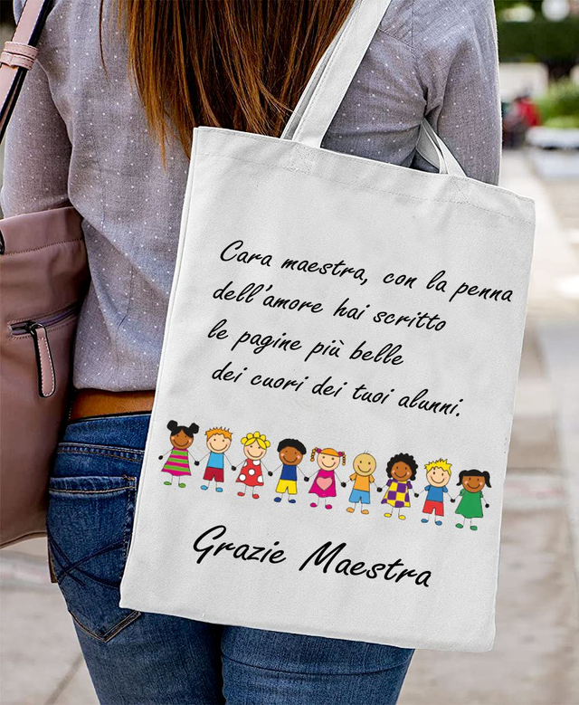 shopper MAESTRA da personalizzare 01