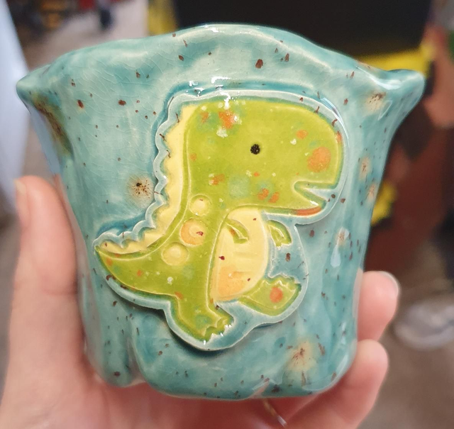 Dino Pot - T-Rex