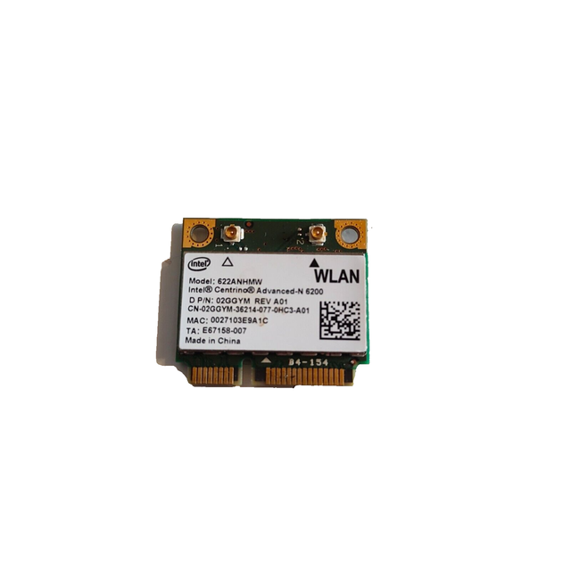 Intel WLAN WiFi Module Centrino Advanced-N 6200 622ANHMW