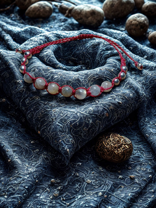 Bracelet Shamballa Labradorite - Protection & Bouclier énergétique