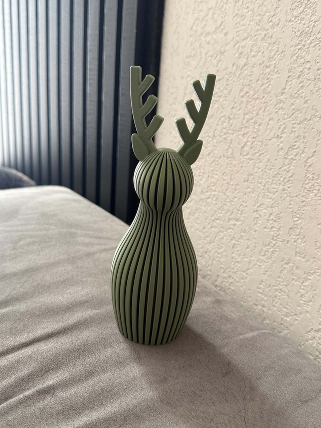 Renne décoratif design – Noël 17 cm