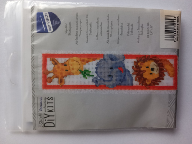 Boekenlegger "Giraf, Olifant, Leeuw) PN-0011278