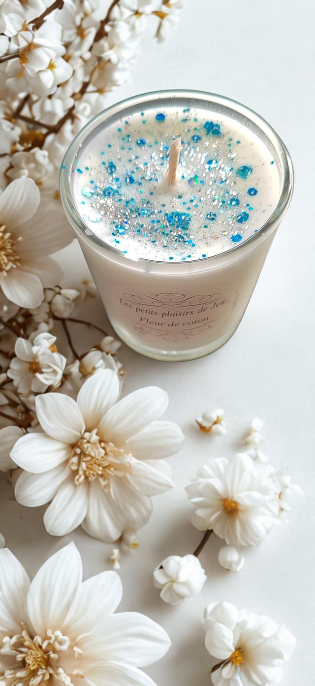 Bougie Fleur de Coton 