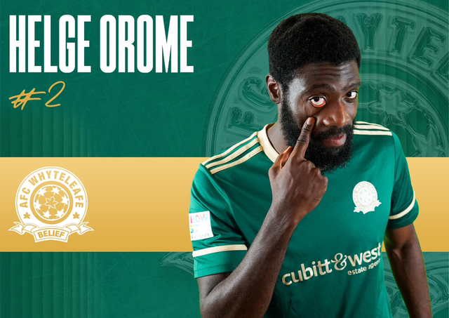 Helge ‘Leader’ Orome Player sponsorship