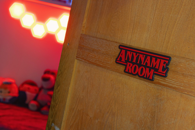 Upside Down - Bedroom Sign