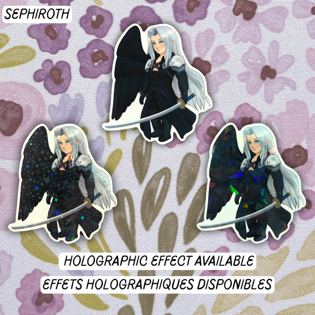 Stickers Final Fantasy VII Rebirth | Sephiroth