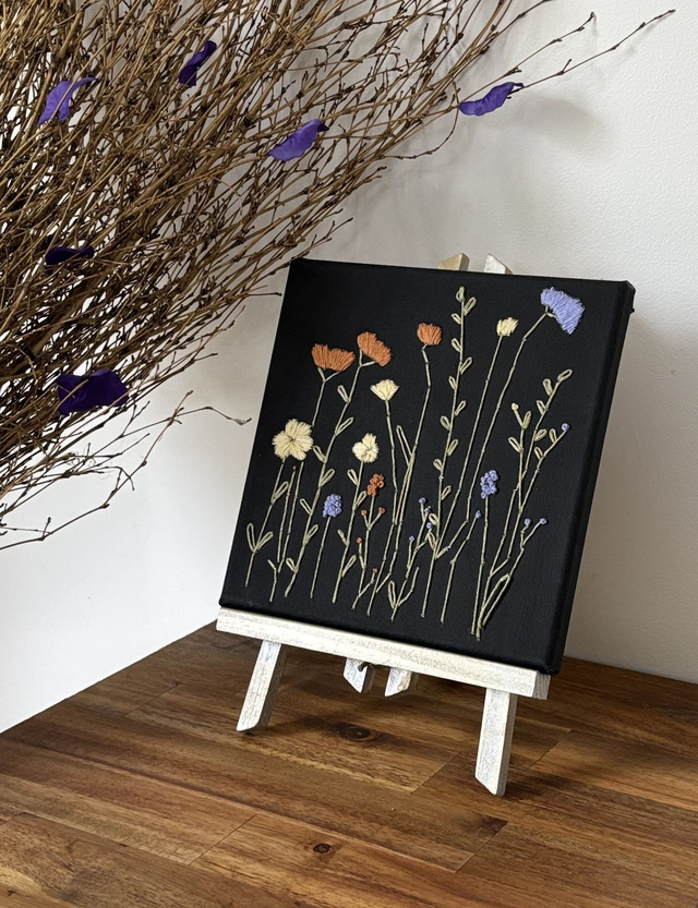 Kit Broderie Les Fleurs Sauvages