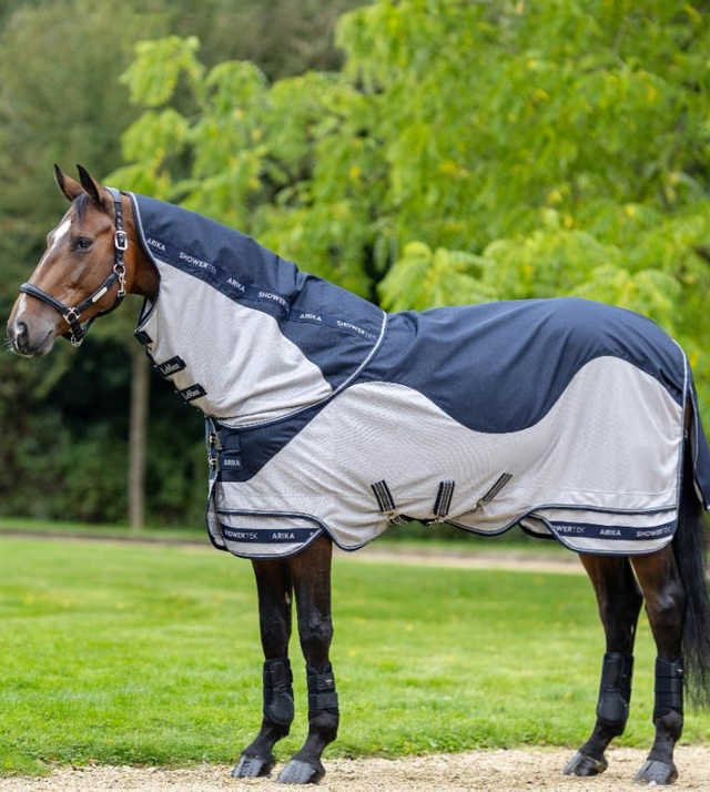 LeMieux Arika Shower-Tek Fliegendecke navy