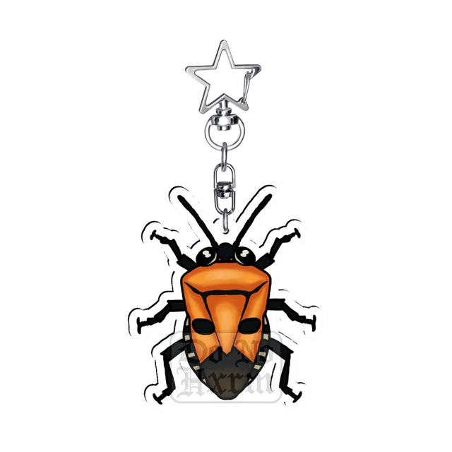 Man Faced Stinkbug Acrylic Keyring