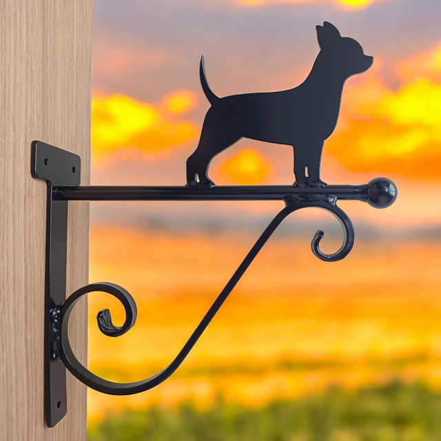 Chihuahua Hanging Basket Bracket