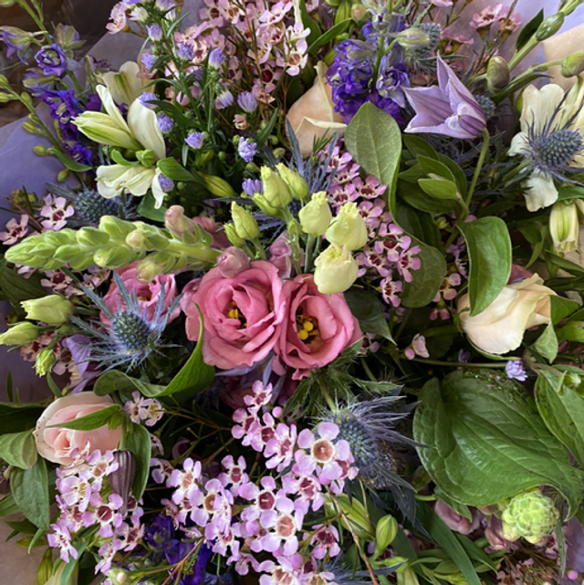 Hand Tied - Cottage Garden Bouquet 