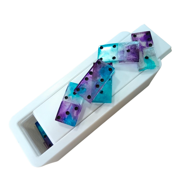 Jeux de dominos en résine