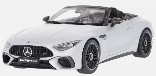 Mercedes Benz AMG SL63 Modell R232 silber 1:18 iScale 