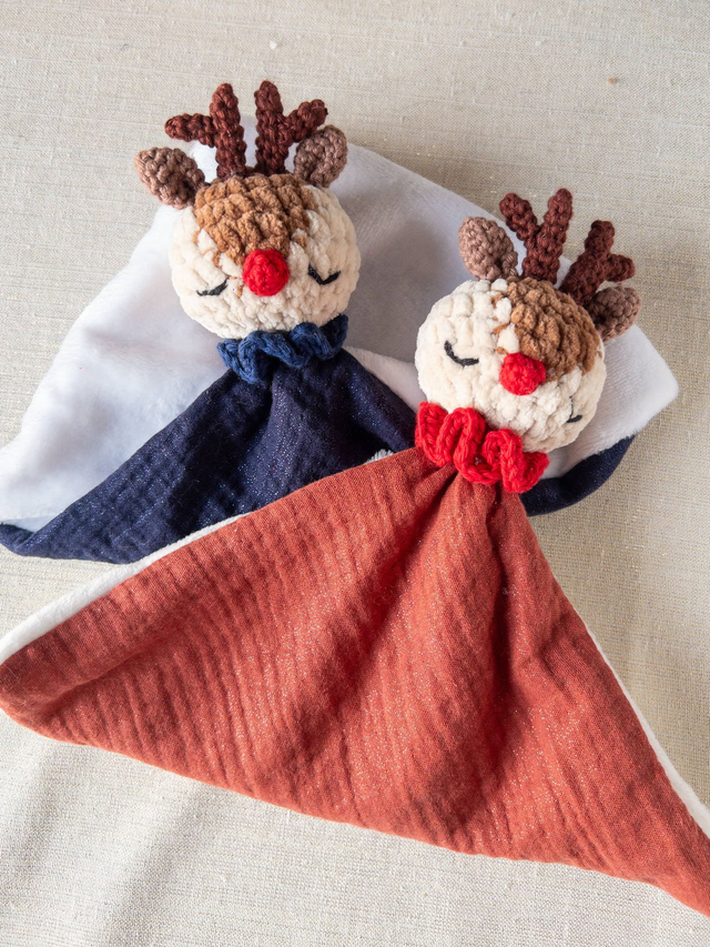 Doudou tissu - RENNE