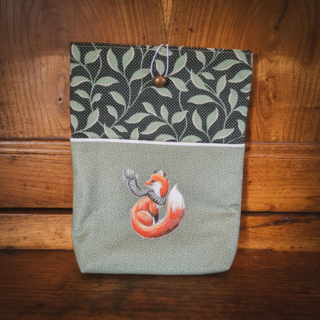 Pochette à livre "Mr Renard" - Format roman