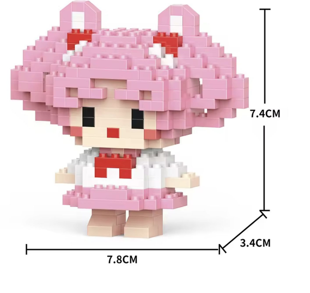 Chibi Chibi uit Sailor Moon (Bricks small building blocks)