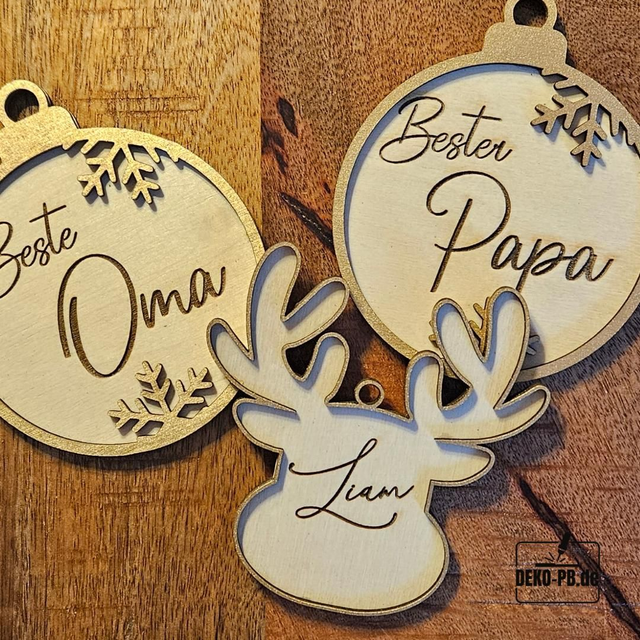 Anhänger Personalisierte (Weihnachten)