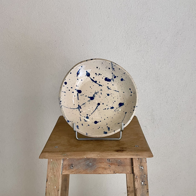 Assiette Creuse Mouchetée Ø 21,5 cm