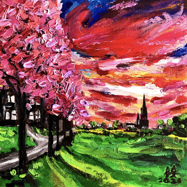 X4 Prints - Bruntsfield Links, Edinburgh 8"x8" (£7.50 per unit)