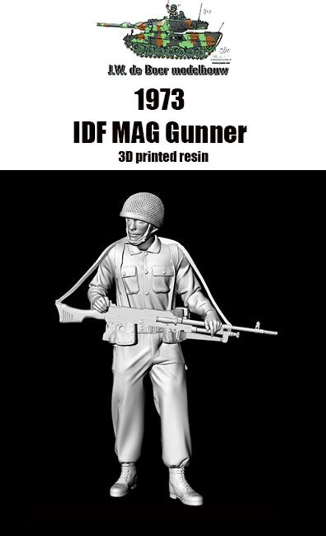 1/35 1973 IDF MAG Gunner