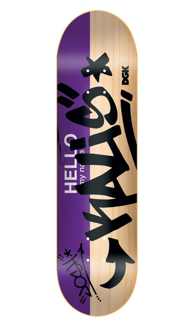 DGK Hello my name is: Josh Kalis 8.06''