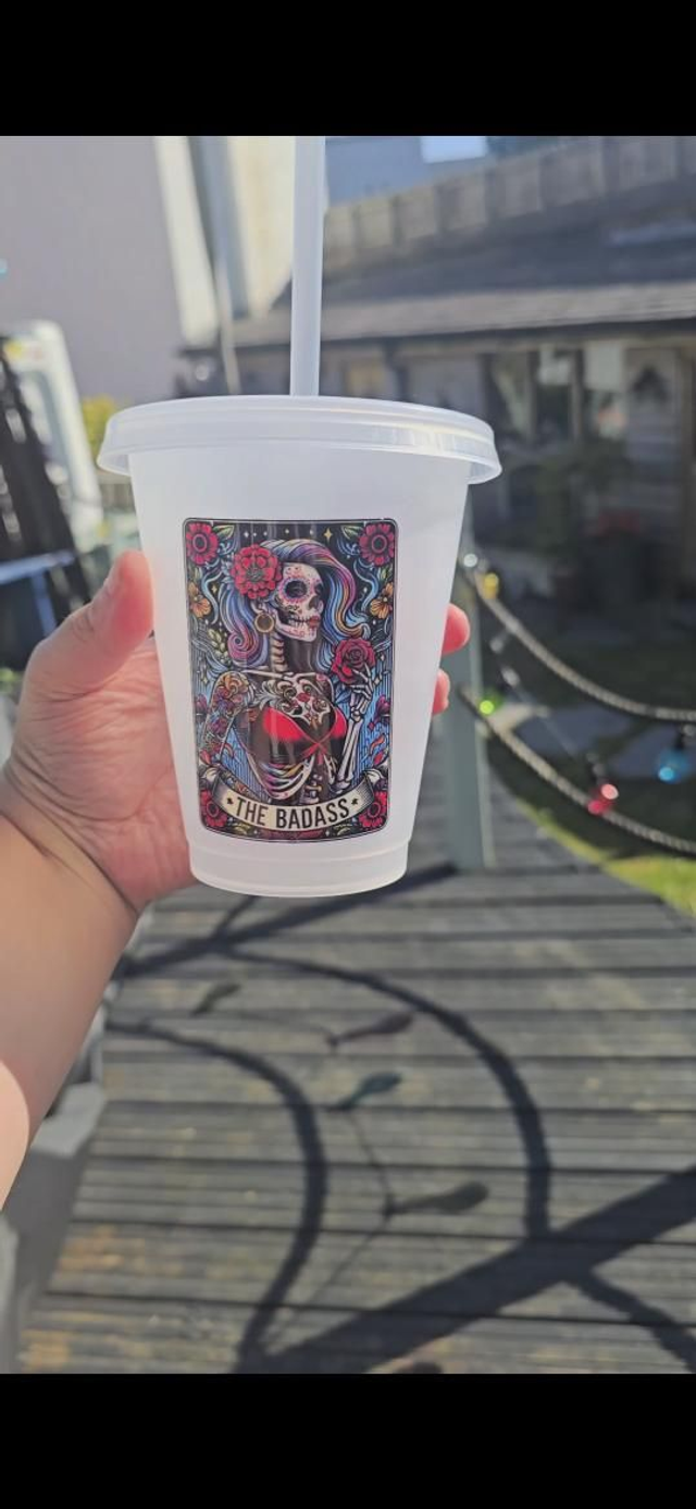 Halloween Skeleton Cold Cup - 16oz