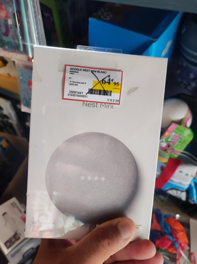 GOOGLE NEST MINI BLANC 