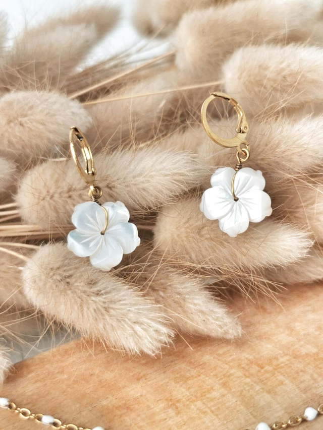 Boucles d'oreilles Flora