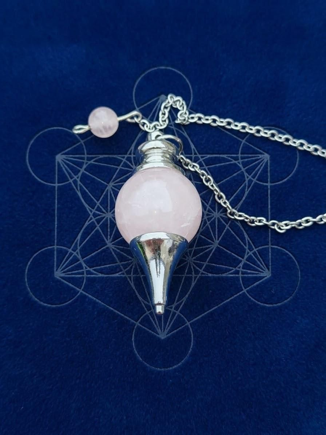 Pendule Sephoroton quartz rose 