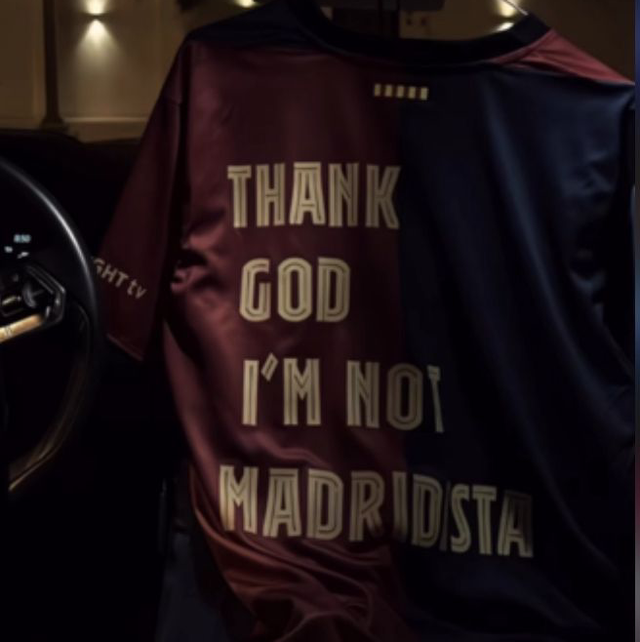 Barcelona Thank God I’m Not Madridista shirt 