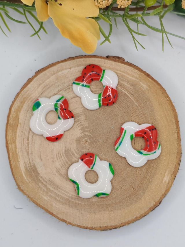 Fleurs Amaya pastèque 