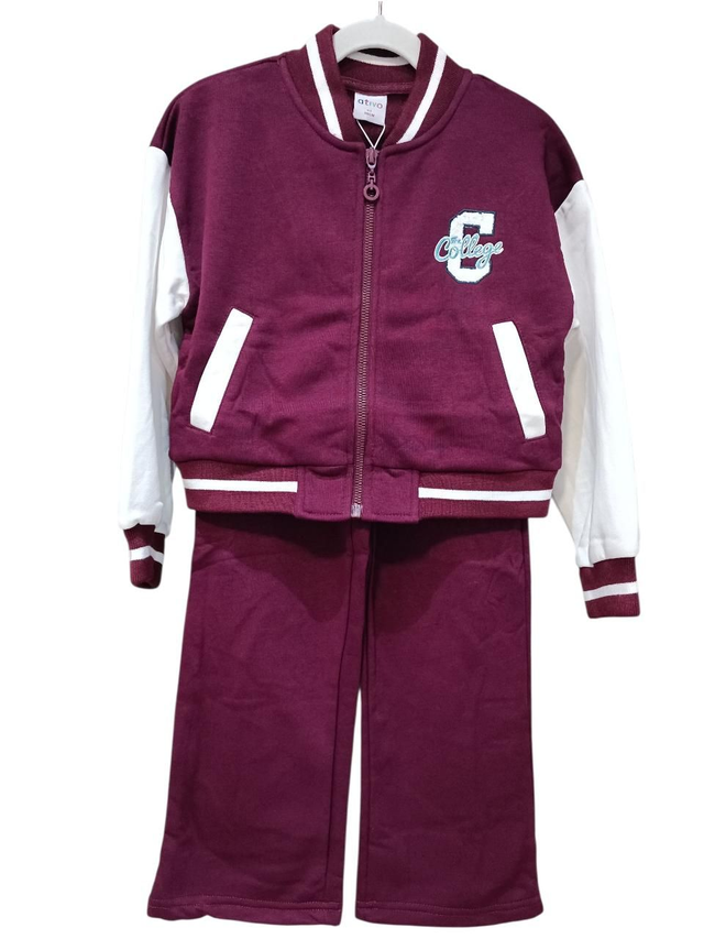 Jogging+veste bordeaux