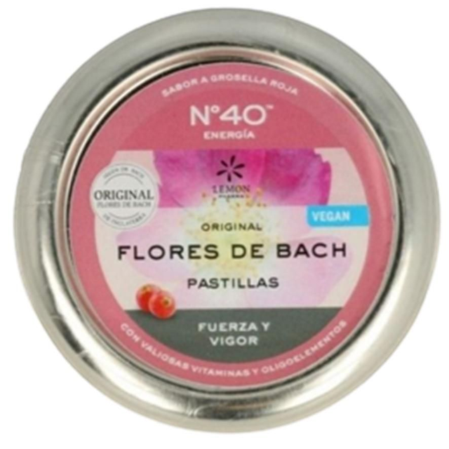 Pastillas Flores de Bach N40 SOS Energia Lemon Pharma