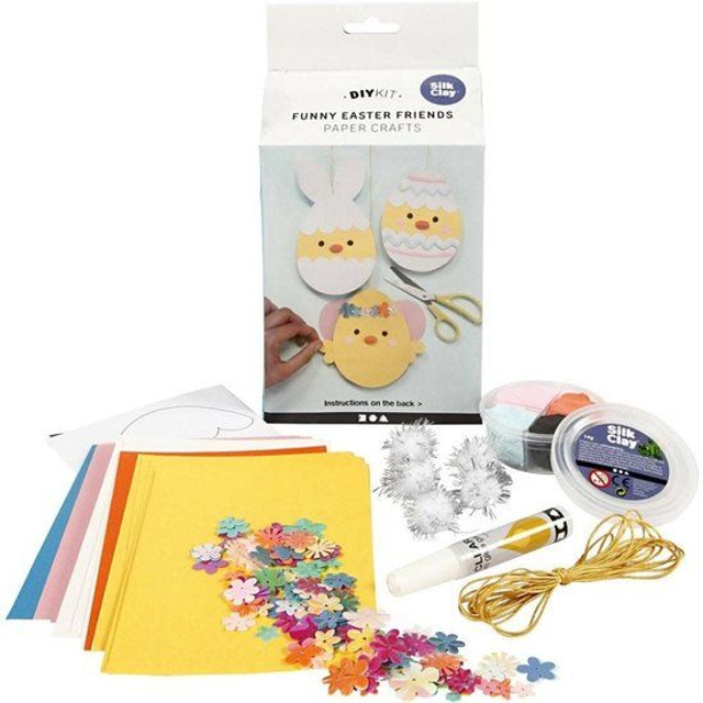 Funny Easter Friends Paper Craft Kit