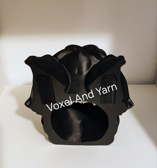 Support pour manette en tête de loup