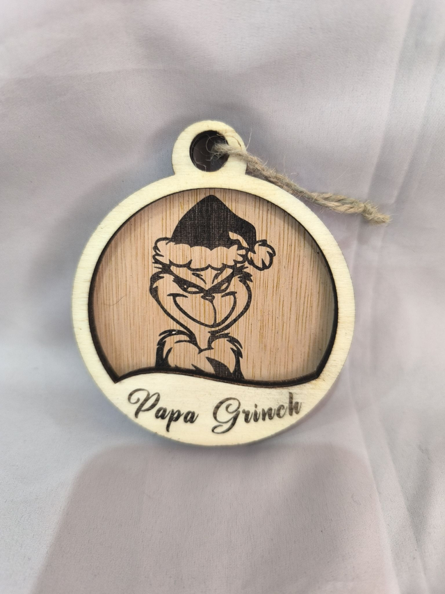 suspension &quot;Papa Grinch&quot;