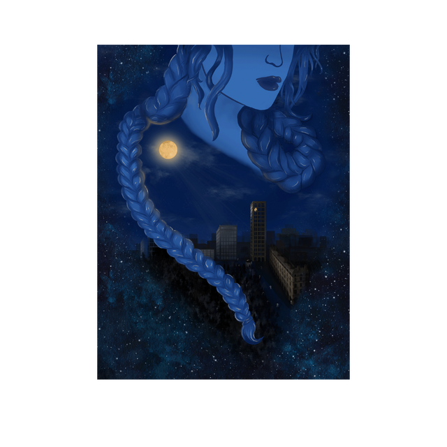 Au-delà de la Tour Carte illustrée